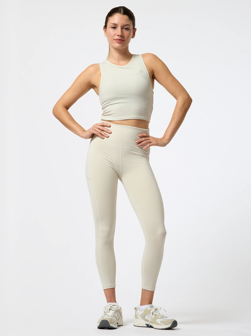 CALZA ANKLE ANJALI ALOE GRIS MUJER BSOUL - 1