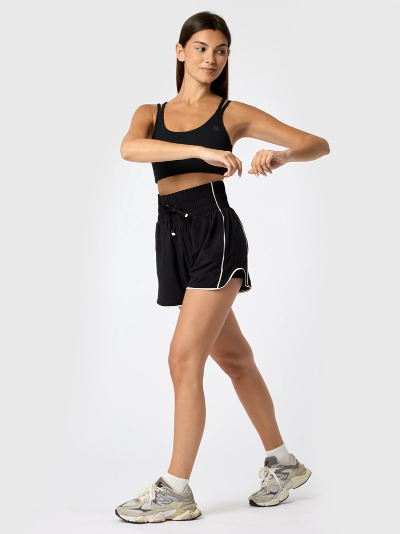 SHORT 2 IN 1 LEA REC NEGRO MUJER BSOUL - 2