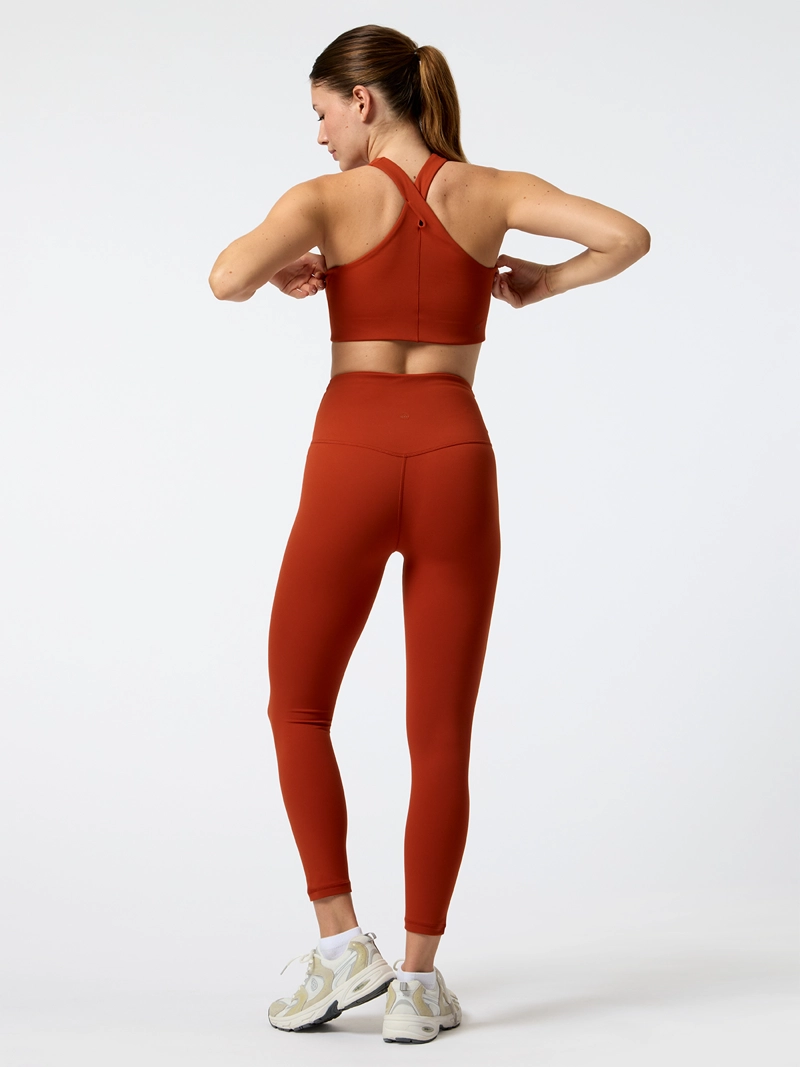 CALZA ANKLE EVA ALOE NARANJA MUJER BSOUL - 5