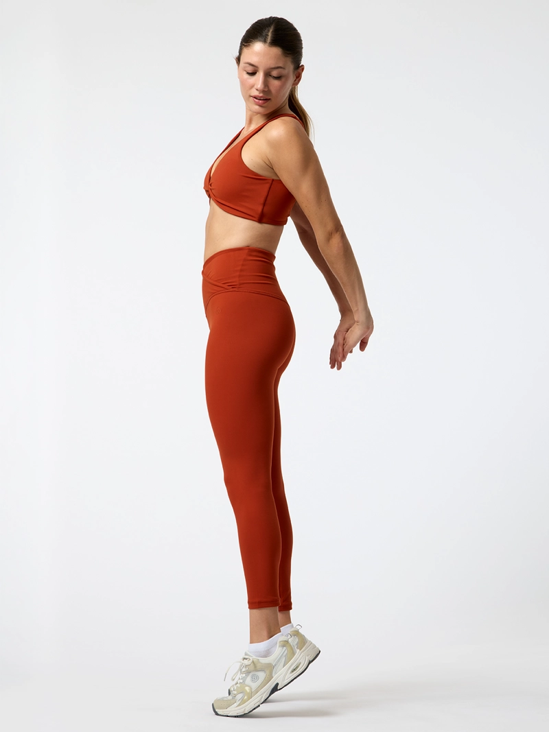 CALZA ANKLE EVA ALOE NARANJA MUJER BSOUL - 7