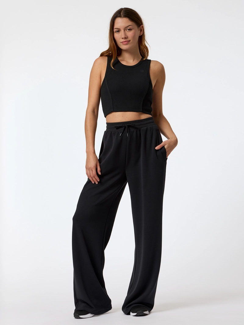 PANTALON MODAL VERA ALOE NEGRO MUJER BSOUL - 6