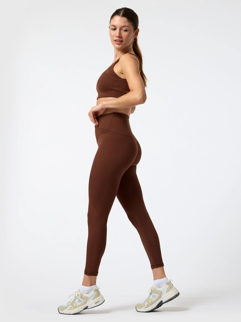 CALZA ANKLE EVA ALOE CAFE  MUJER BSOUL - 6