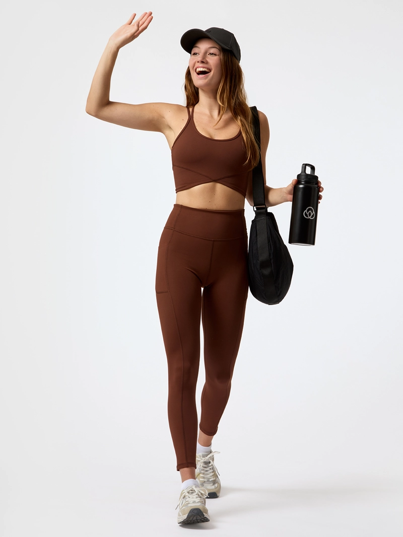 CALZA ANKLE ANJALI ALOE CAFE  MUJER BSOUL - 1