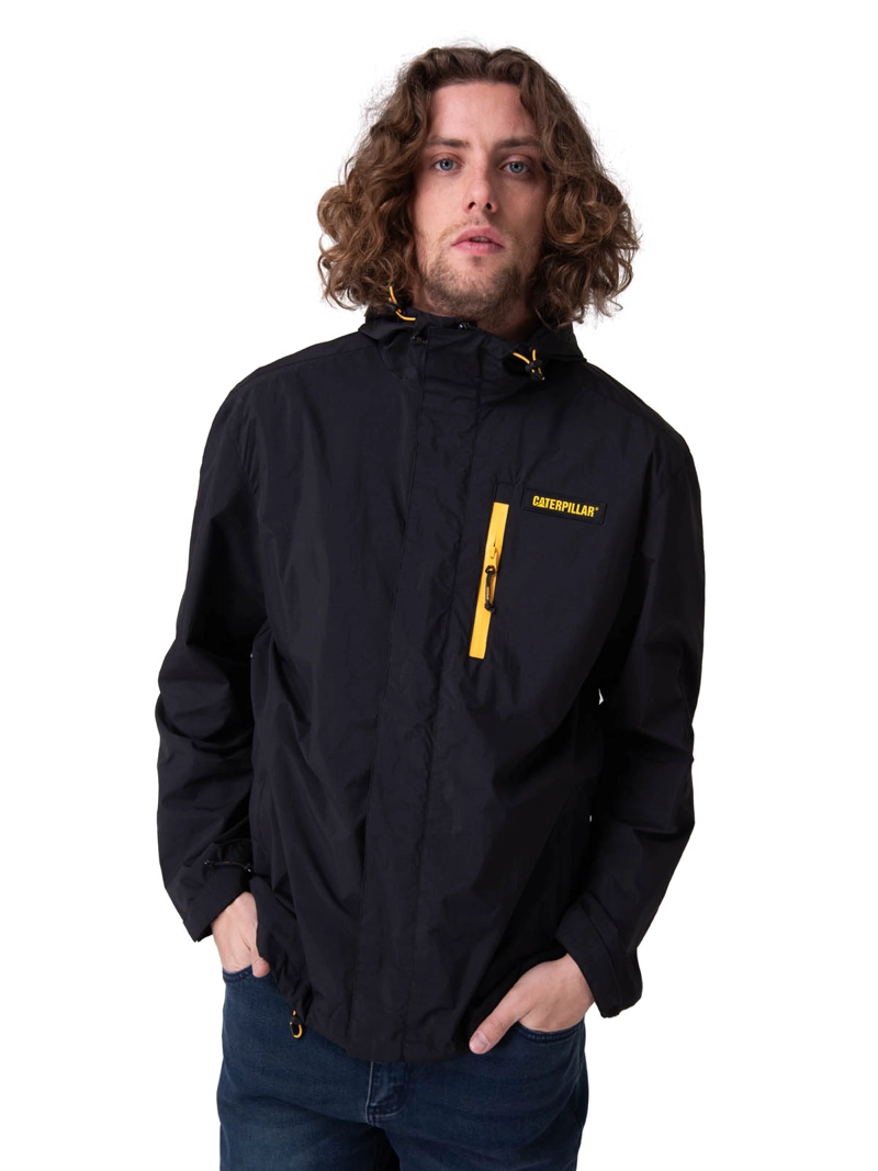 CHAQUETA RAIN JACKET NEGRO HOMBRE CAT - 1