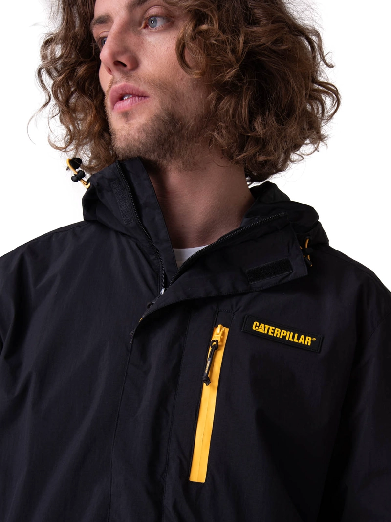 CHAQUETA RAIN JACKET NEGRO HOMBRE CAT - 4