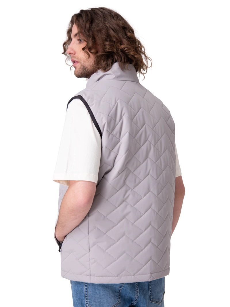 CHAQUETA SIN MANGAS MEDIUMWEIGHT INSULAT HOMBRE GRIS CAT - 2