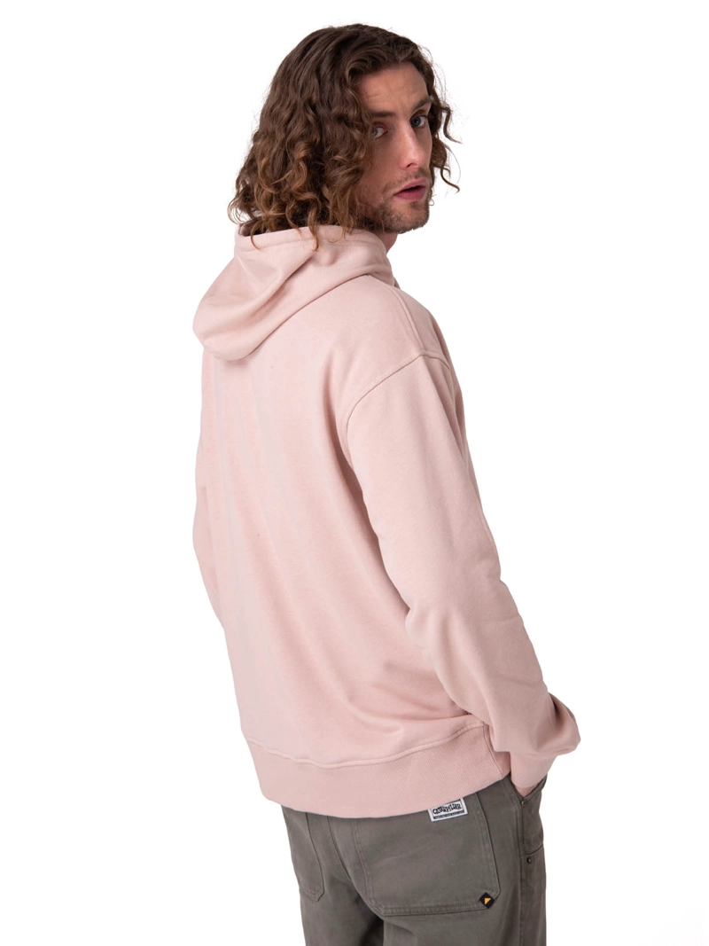 POLERON RELAXED FRENCH TERRY HOMBRE ROSADO CAT - 2