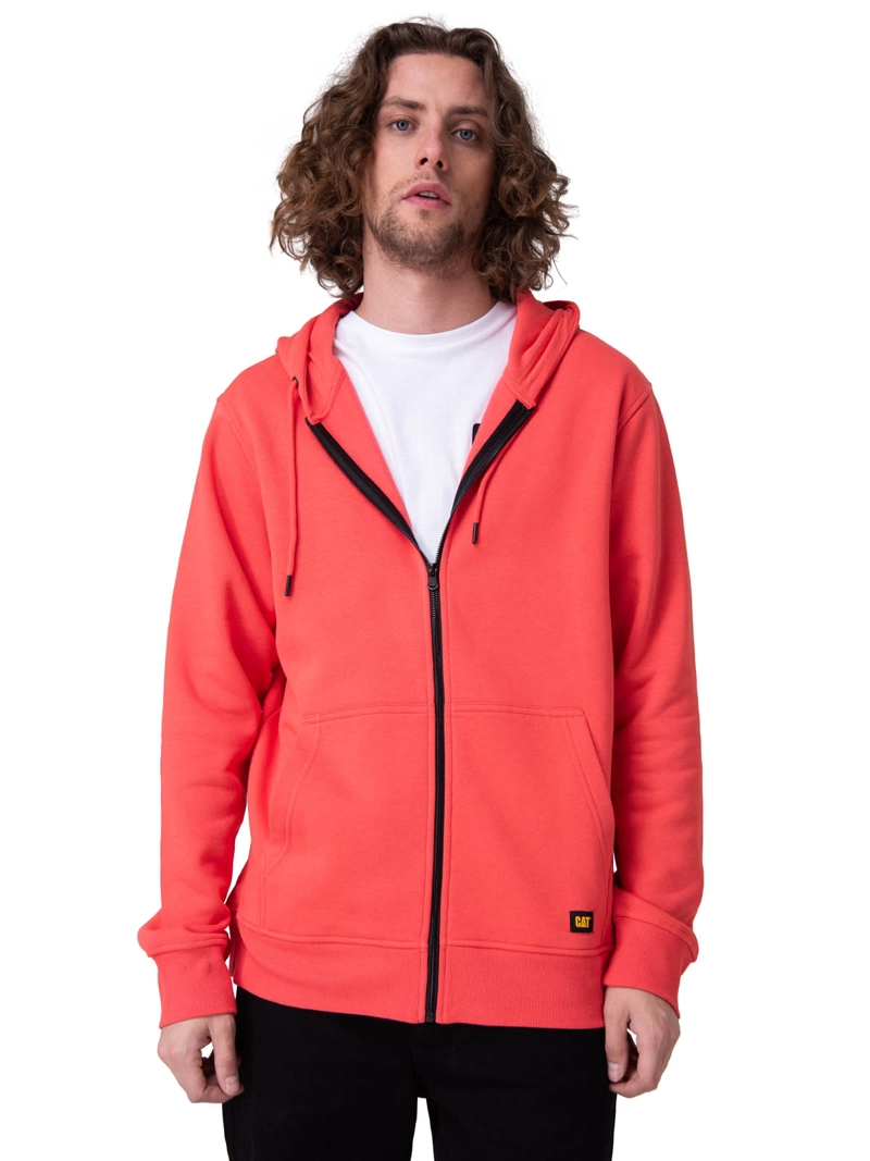 POLERON FLEECE CAT PATCH FUL HOMBRE ROSADO CAT - 1