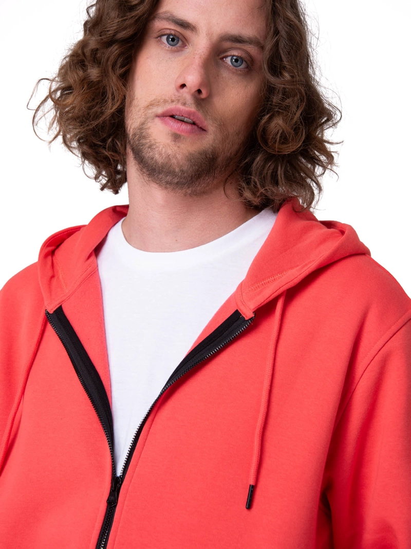 POLERON FLEECE CAT PATCH FUL HOMBRE ROSADO CAT - 5