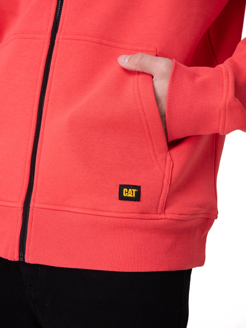 POLERON FLEECE CAT PATCH FUL HOMBRE ROSADO CAT - 6