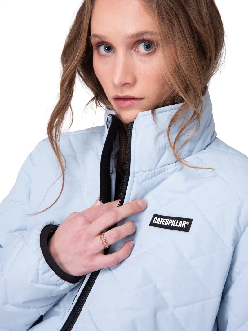 CHAQUETA W MEDIUMWEIGHT INSUL MUJER CELESTE CAT - 4