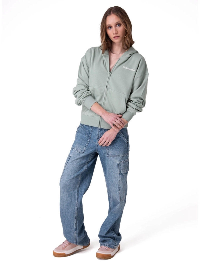 POLERON W RELAXED FRENCH TER MUJER VERDE CAT - 5