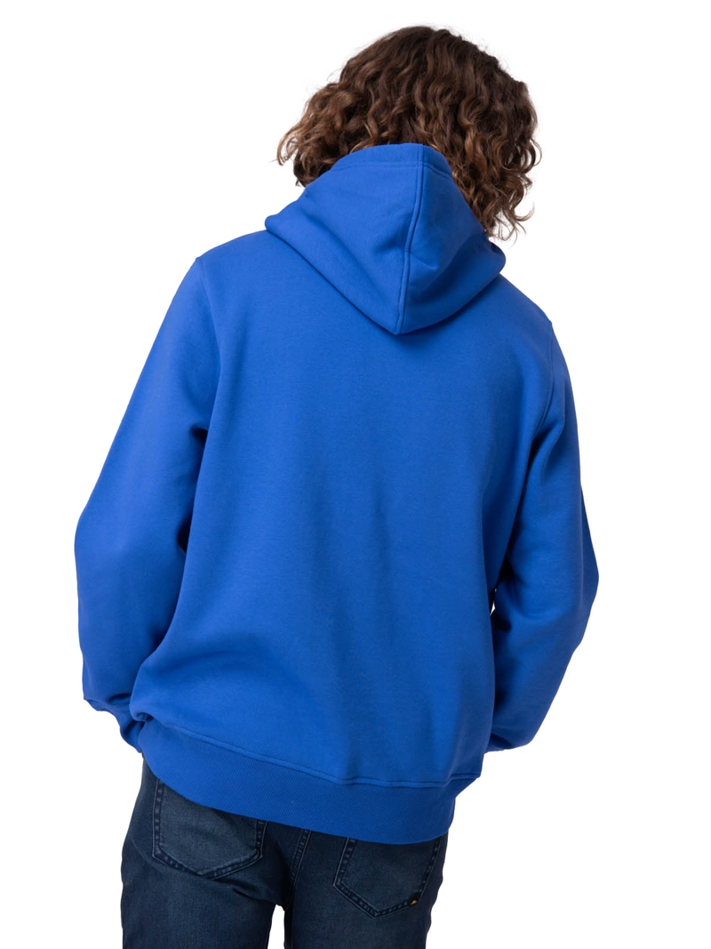 POLERON FLEECE CAT LOGO PULL HOMBRE AZUL CAT - 2