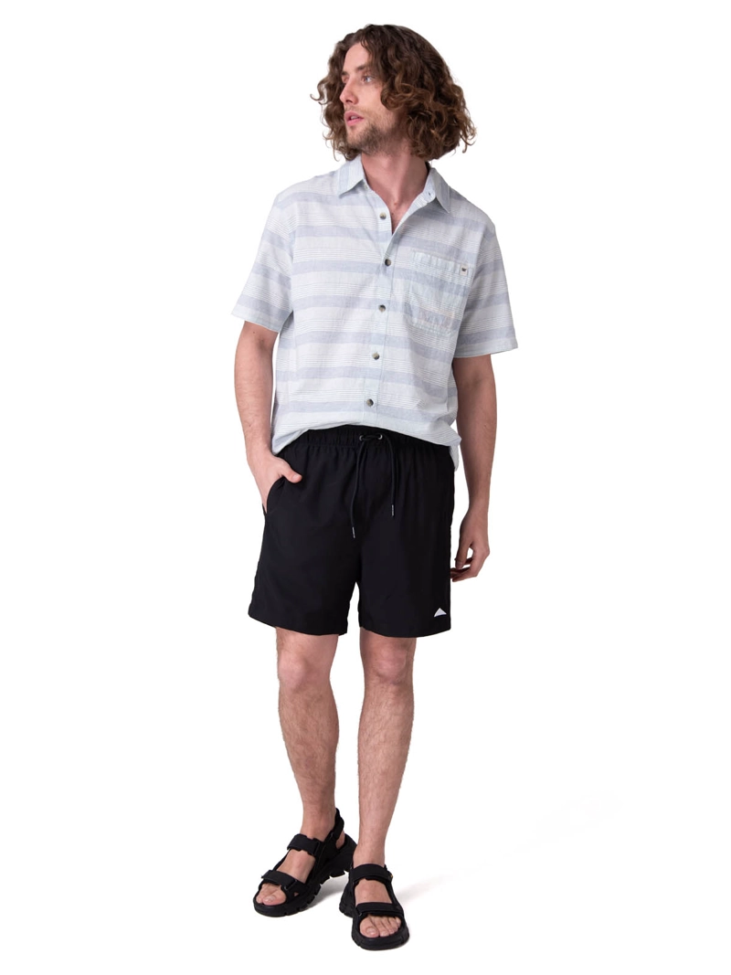 TRAJE DE BAÑO SWIM TRUNK NEGRO HOMBRE CAT - 5
