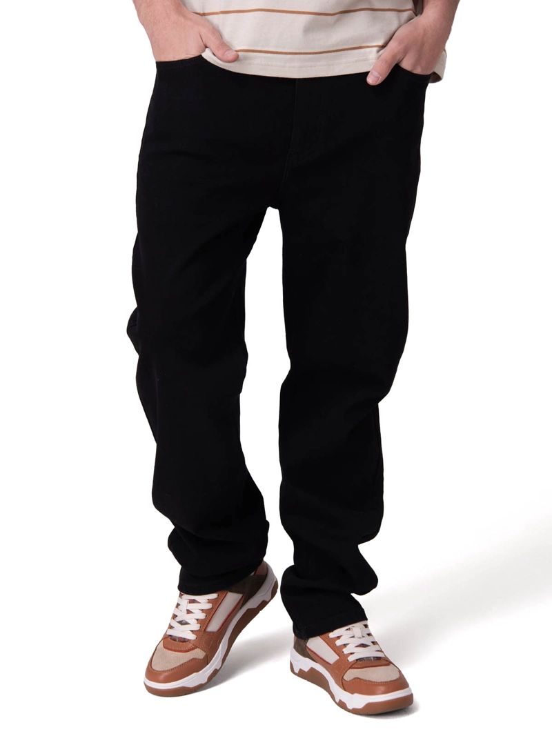 PANTALON TRIBLEND STRETCH DEN NEGRO HOMBRE CAT - 1