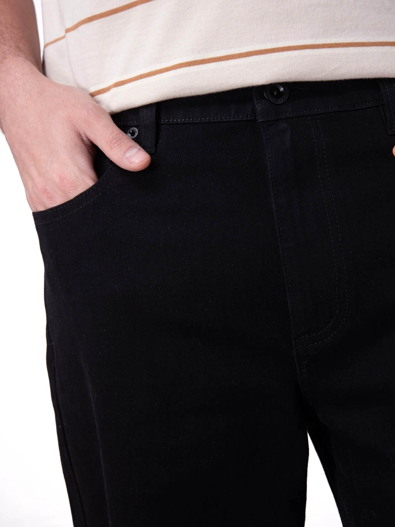 PANTALON TRIBLEND STRETCH DEN NEGRO HOMBRE CAT - 5