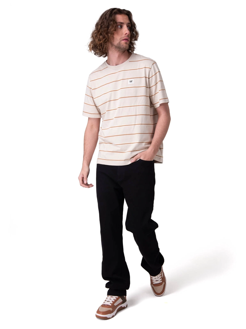 PANTALON TRIBLEND STRETCH DEN NEGRO HOMBRE CAT - 6