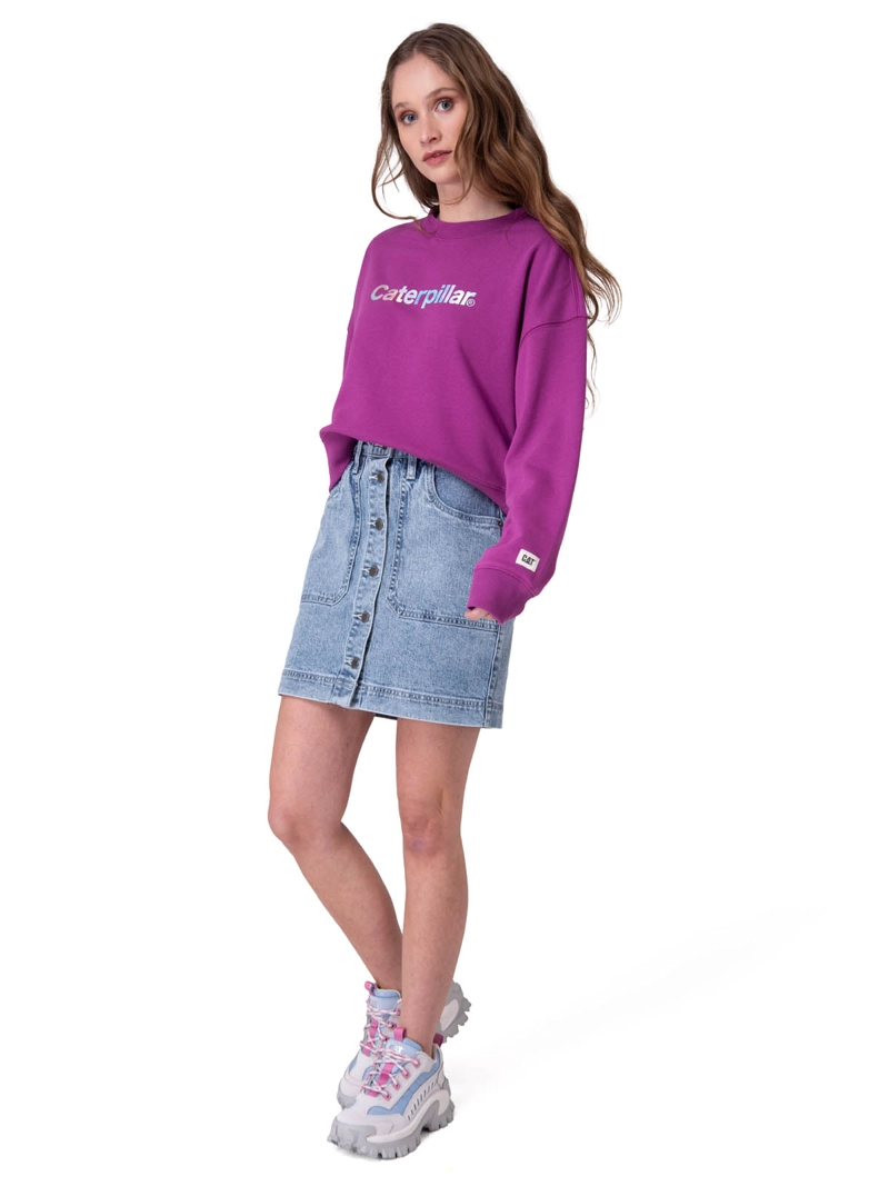 SHORT DENIM SHANK FRONT SK MUJER AZUL CAT - 6