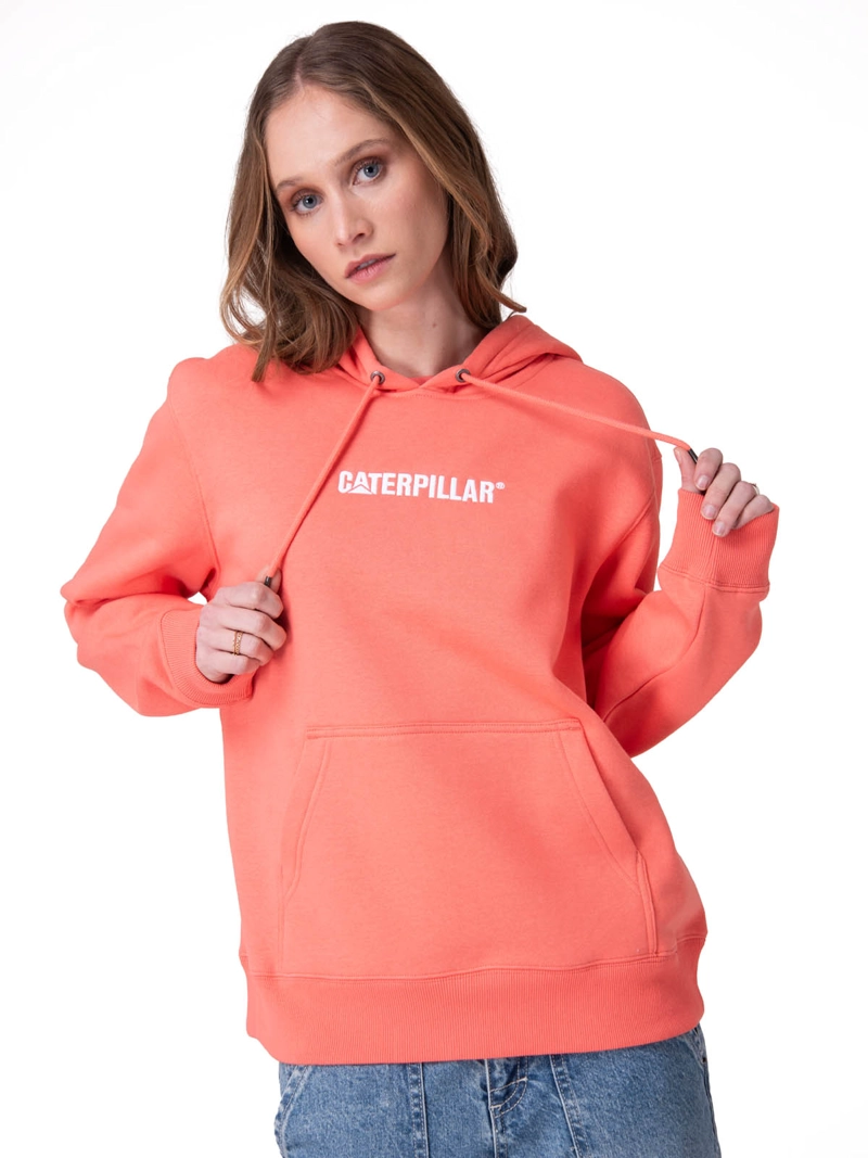 POLERON W FLEECE CATERPILLAR MUJER ROSADO CAT - 1