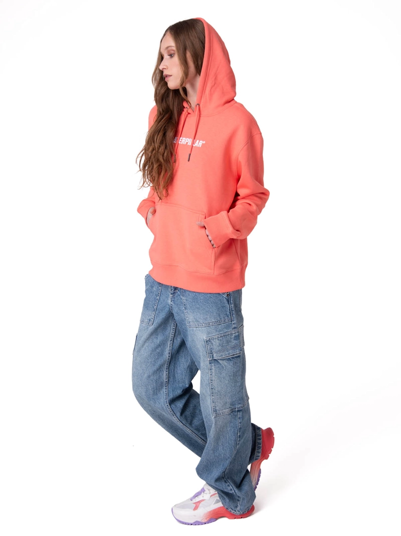 POLERON W FLEECE CATERPILLAR MUJER ROSADO CAT - 5