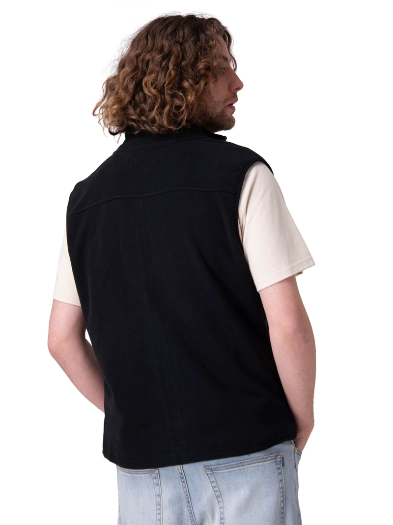 POLAR MICROFLEECE VEST NEGRO HOMBRE CAT - 2