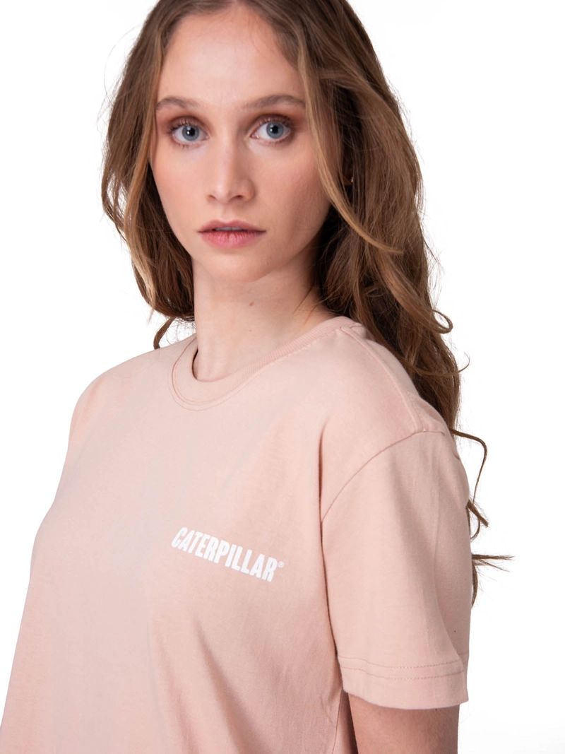 POLERA MANGA CORTA BOXY THRIVE GRAPHIC MUJER ROSADO CAT - 4