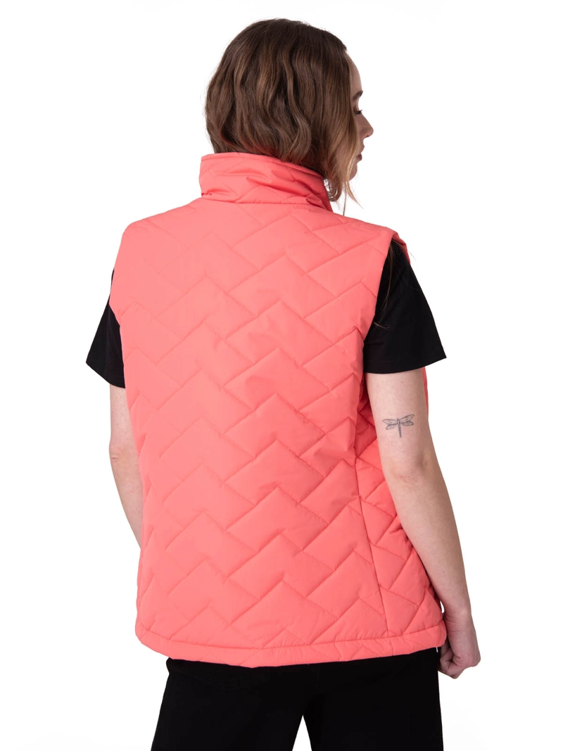 CHAQUETA SIN MANGAS W MEDIUMWEIGHT INSUL MUJER ROSADO CAT - 2