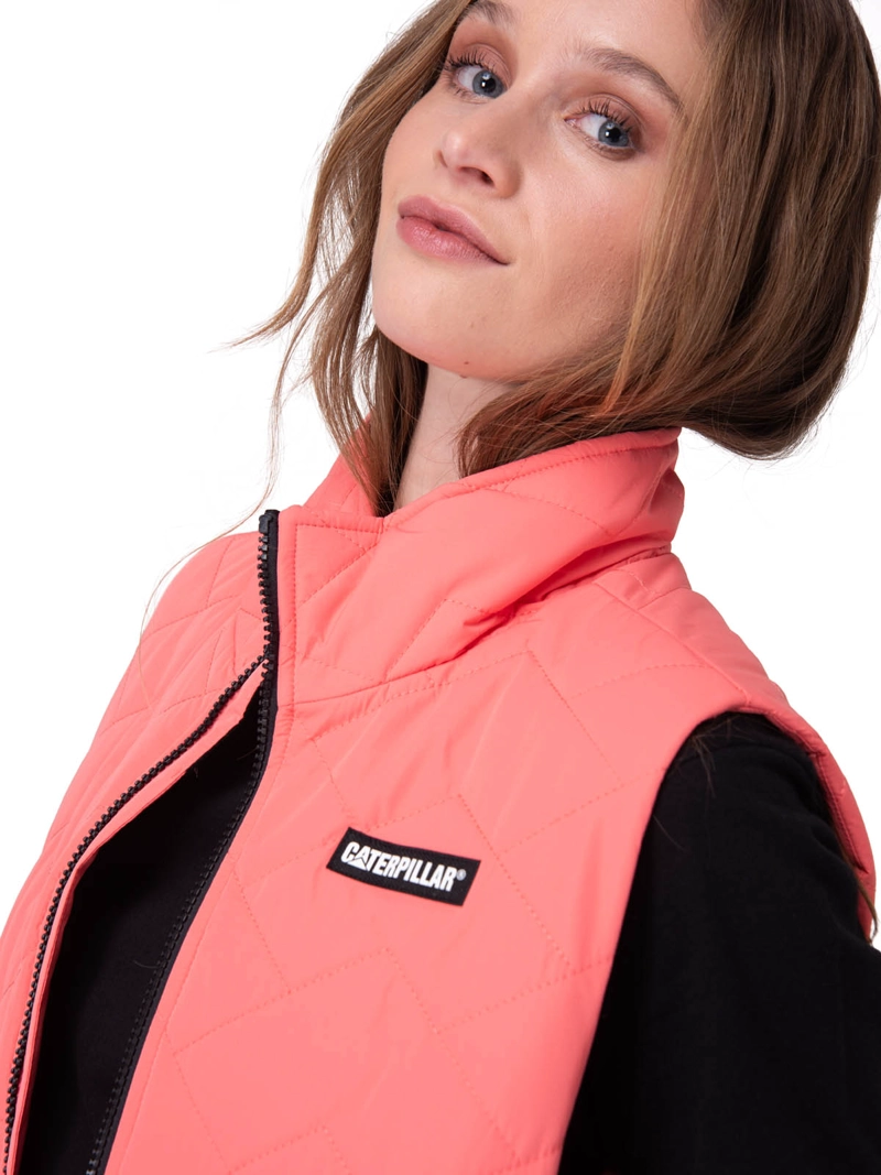 CHAQUETA SIN MANGAS W MEDIUMWEIGHT INSUL MUJER ROSADO CAT - 4