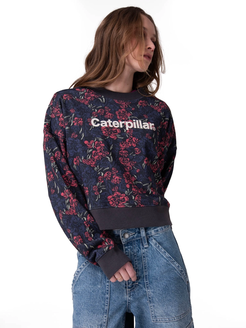POLERON RELAXED CATERPILLAR MUJER MULTICOLOR CAT - 1