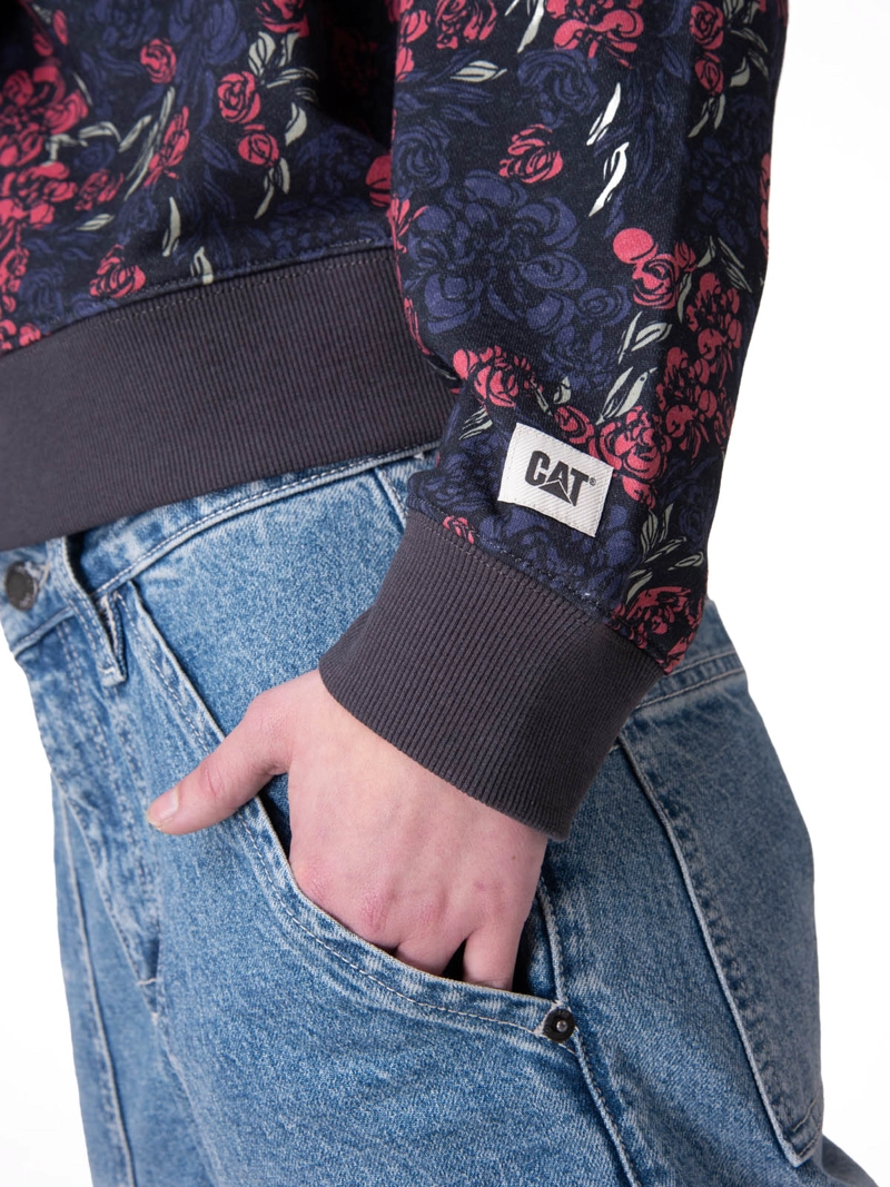 POLERON RELAXED CATERPILLAR MUJER MULTICOLOR CAT - 5