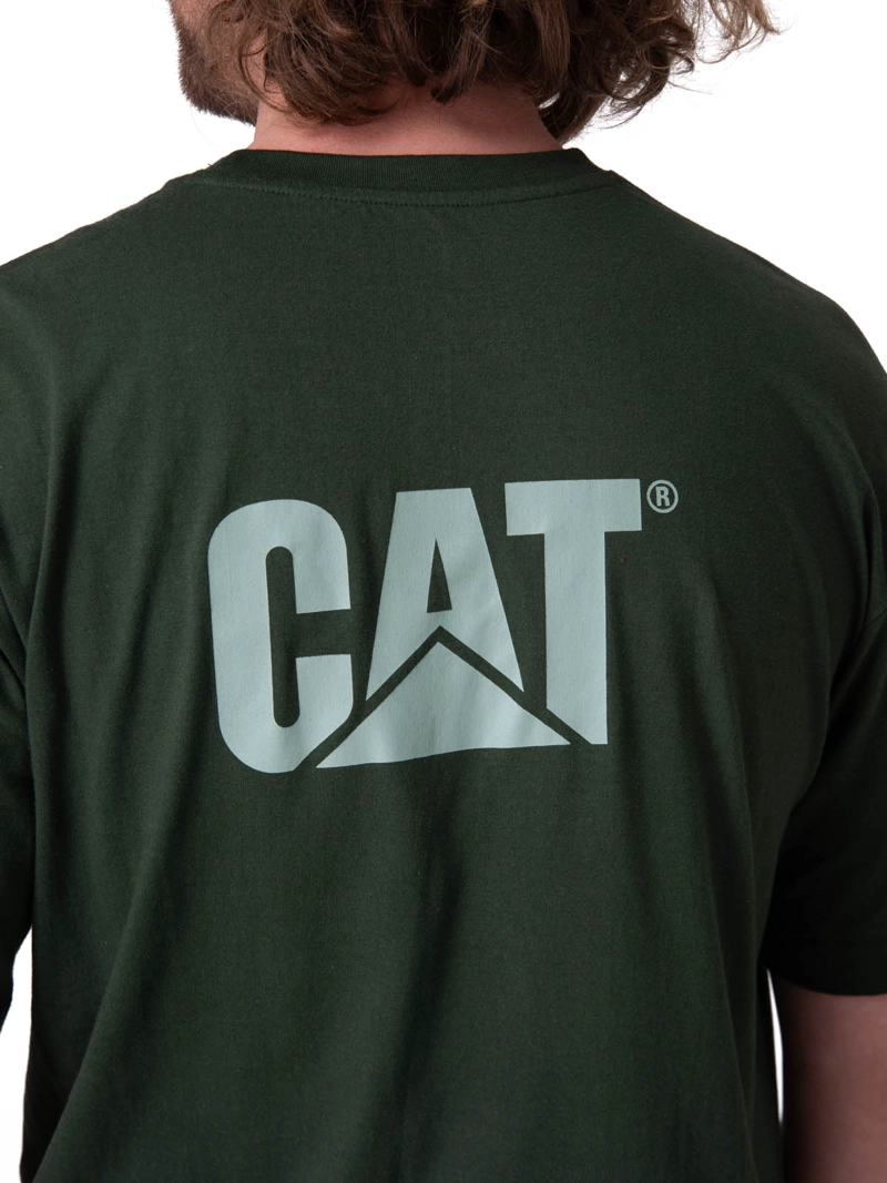 POLERA MANGA CORTA TRADEMARK TEE HOMBRE VERDE CAT - 5