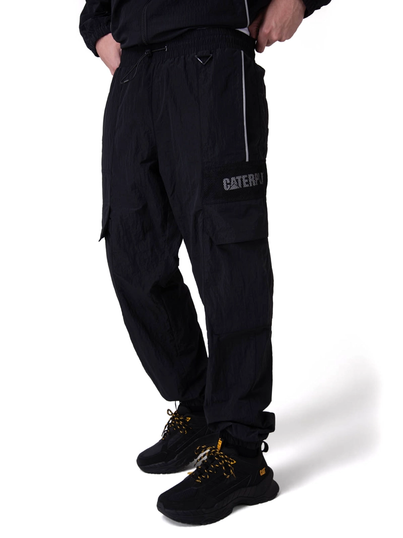 PANTALON NYLON RIPSTOP E-WAIS NEGRO HOMBRE CAT - 1