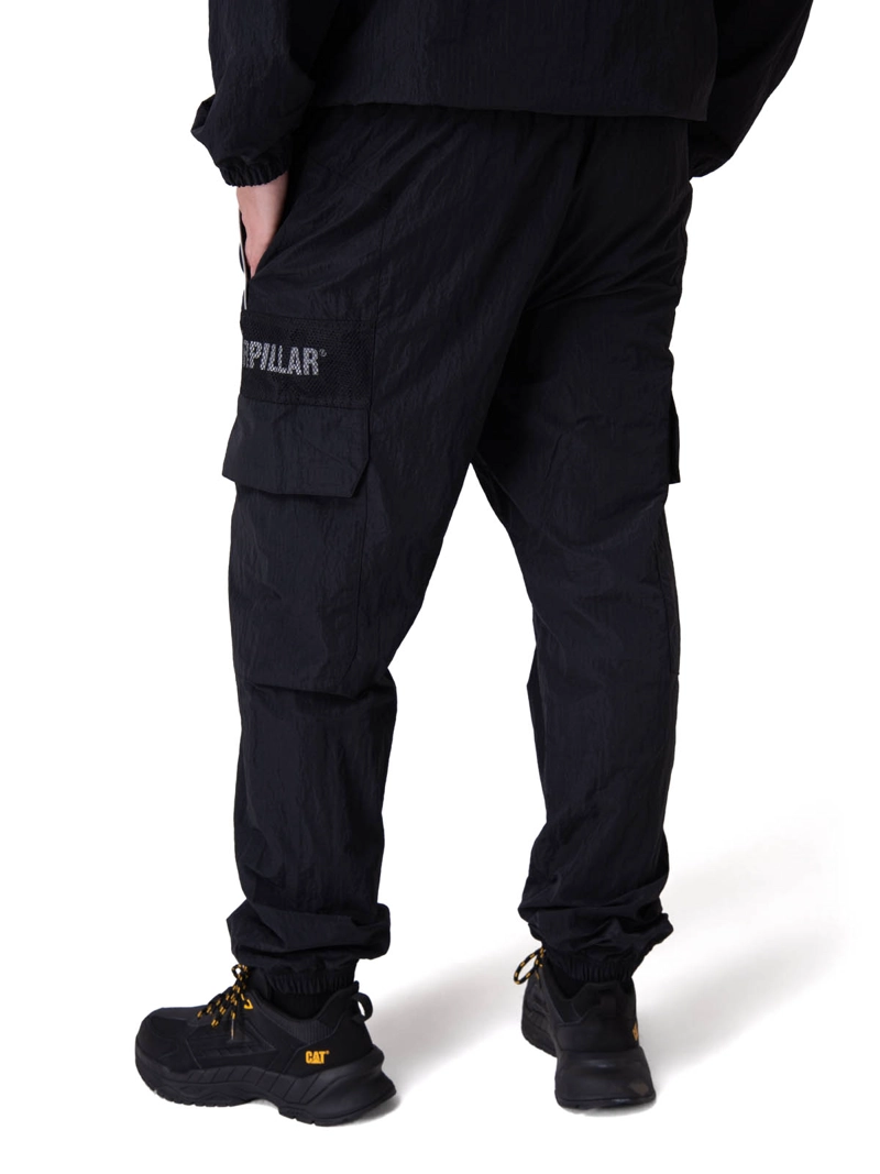 PANTALON NYLON RIPSTOP E-WAIS NEGRO HOMBRE CAT - 2