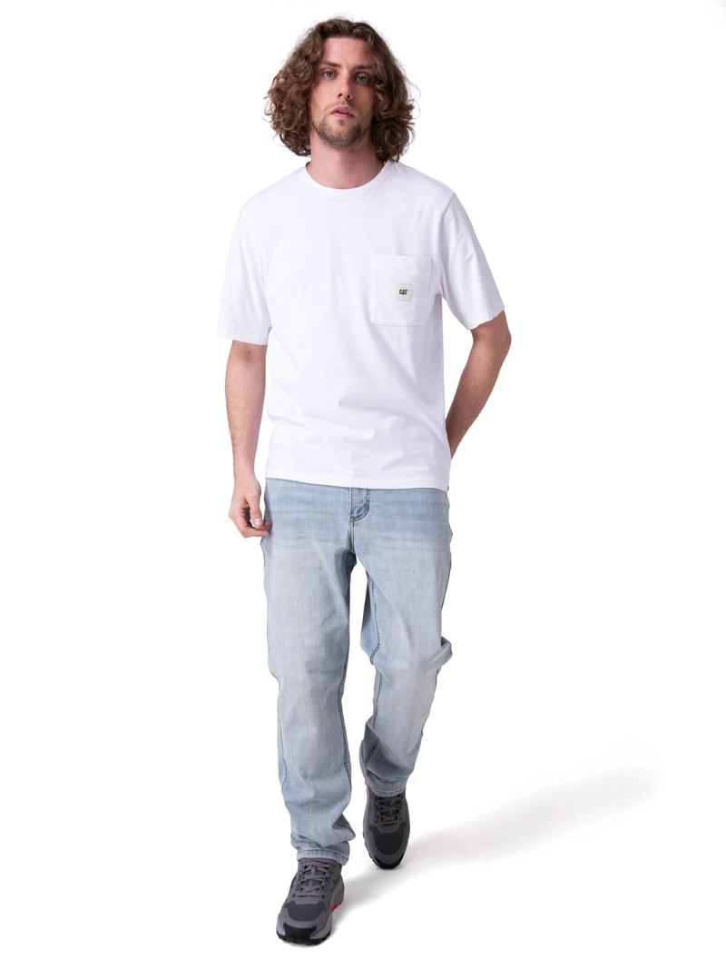 JEANS COOLMAX DENIM SLIM HOMBRE AZUL CAT - 6