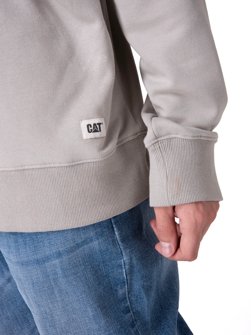 POLERON CAT PATCH FRENCH TER HOMBRE GRIS CAT - 5