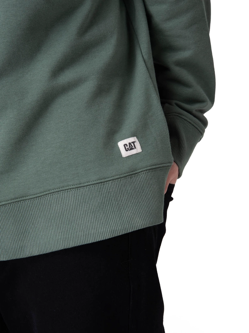 POLERON CAT PATCH FRENCH TER HOMBRE VERDE CAT - 5