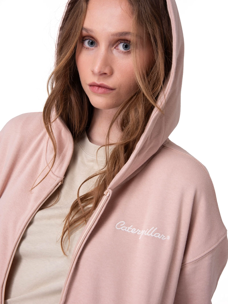 POLERON W RELAXED FRENCH TER MUJER ROSADO CAT - 4