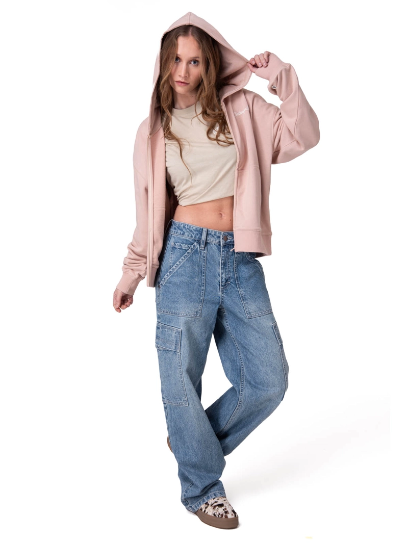 POLERON W RELAXED FRENCH TER MUJER ROSADO CAT - 5