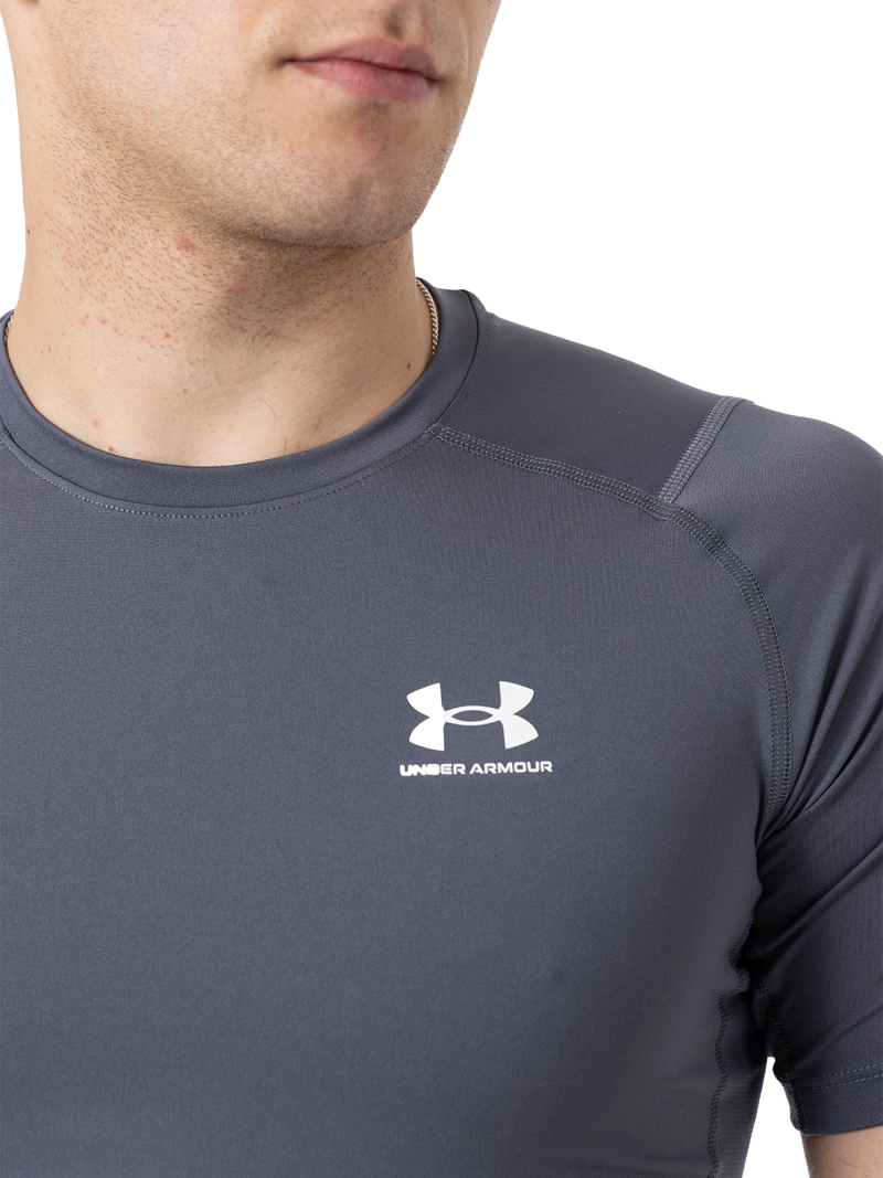 PRIMERA CAPA SUPERIOR HOMBRE HEATGEAR SUPERIOR GRIS UNDER ARMOUR - 6