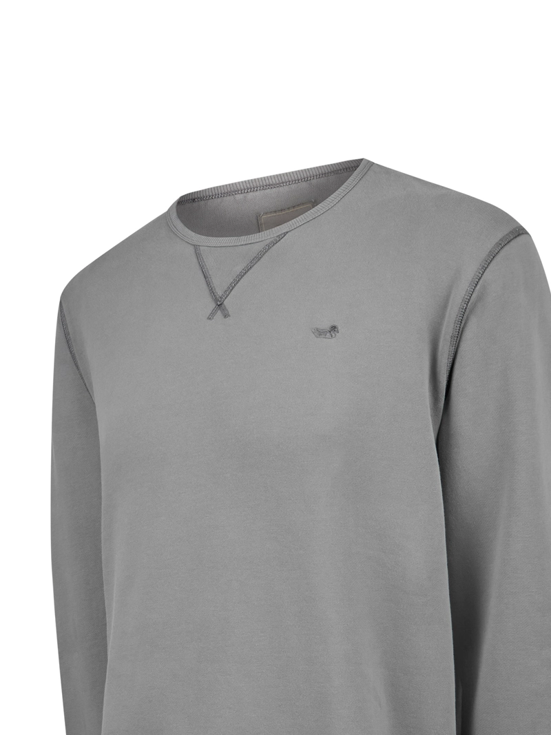 POLERON ALGODON ORGANICO HOMBRE FRATELI AZUL ROCKFORD - 4