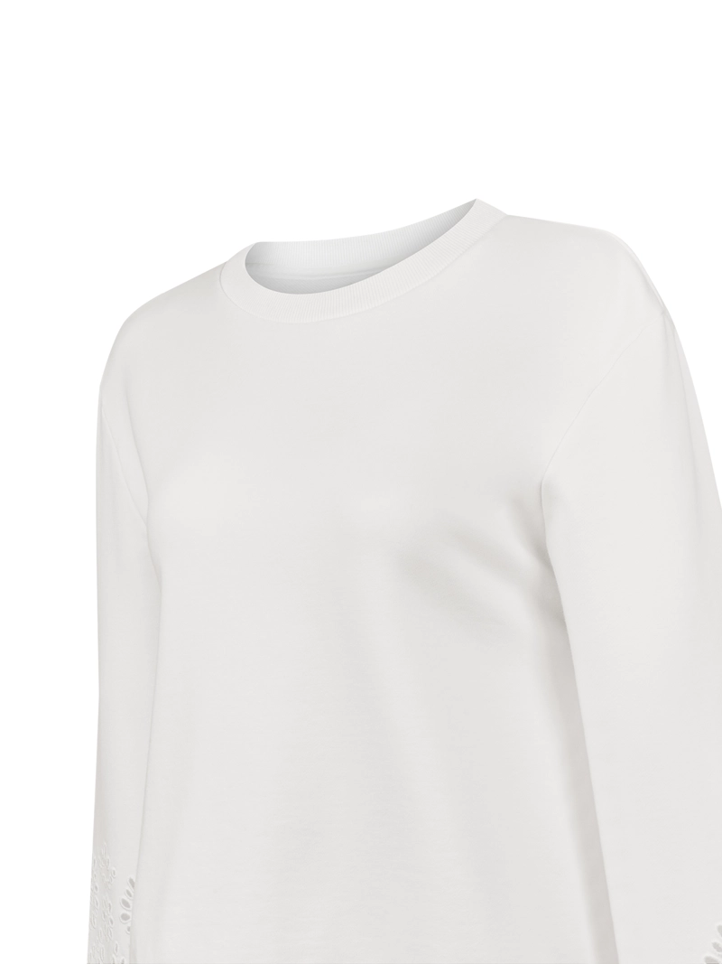 POLERON ALGODON ORGANICO MUJER ZENYA BEIGE ROCKFORD - 4