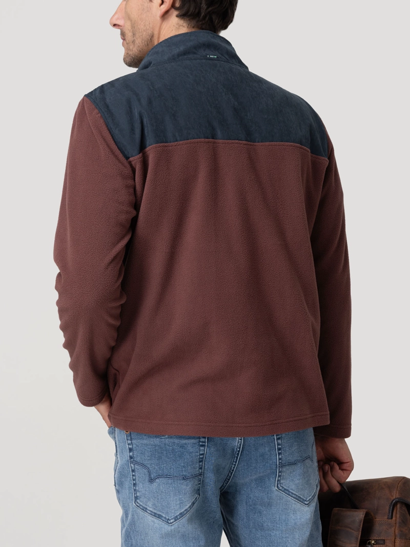 POLAR FIBRAS RECICLADAS HOMBRE GLASHALF BURDEO ROCKFORD - 6