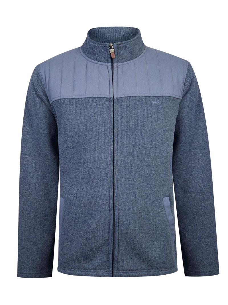 POLAR ALGODON ORGANICO HOMBRE PARMA AZUL ROCKFORD - 1