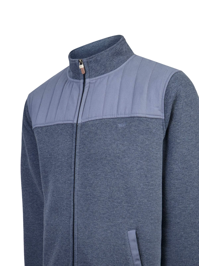 POLAR ALGODON ORGANICO HOMBRE PARMA AZUL ROCKFORD - 4