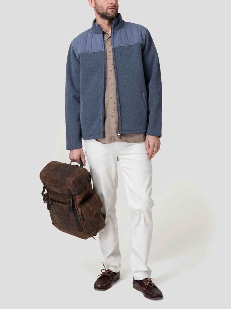 POLAR ALGODON ORGANICO HOMBRE PARMA AZUL ROCKFORD - 8