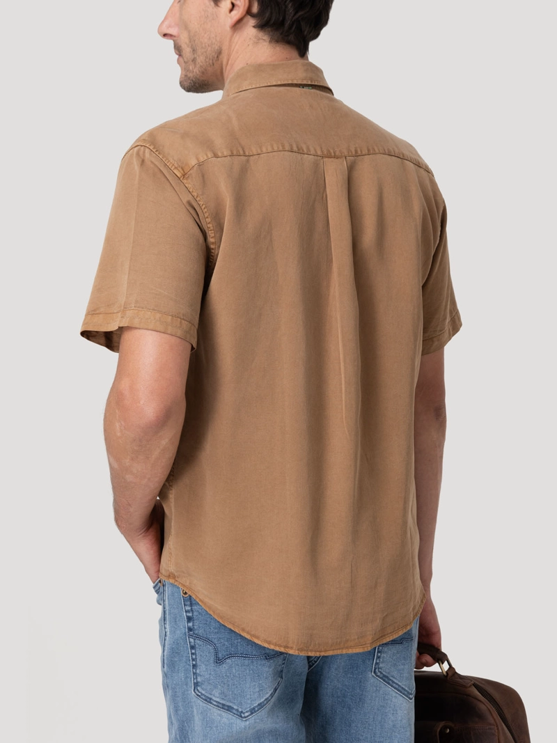 CAMISA TENCEL HOMBRE TENPRO CAFE  ROCKFORD - 6