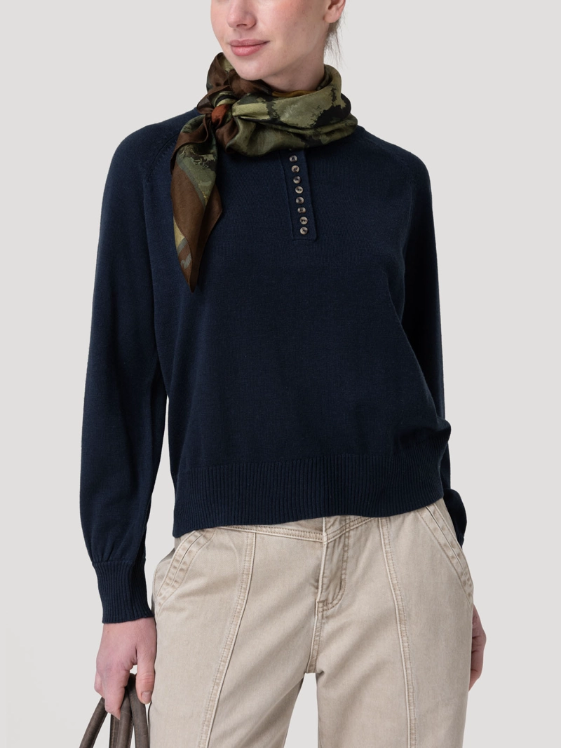 SWEATER POLIE STER MUJER OMAHA AZUL ROCKFORD - 5