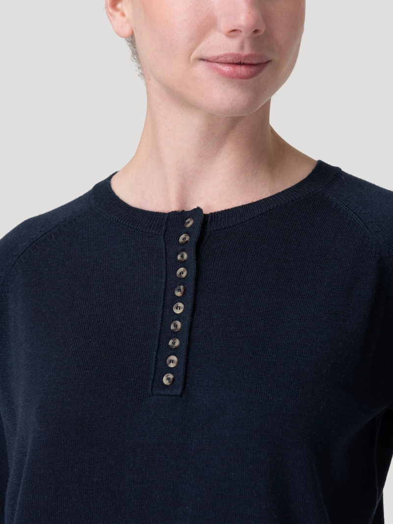 SWEATER POLIE STER MUJER OMAHA AZUL ROCKFORD - 7