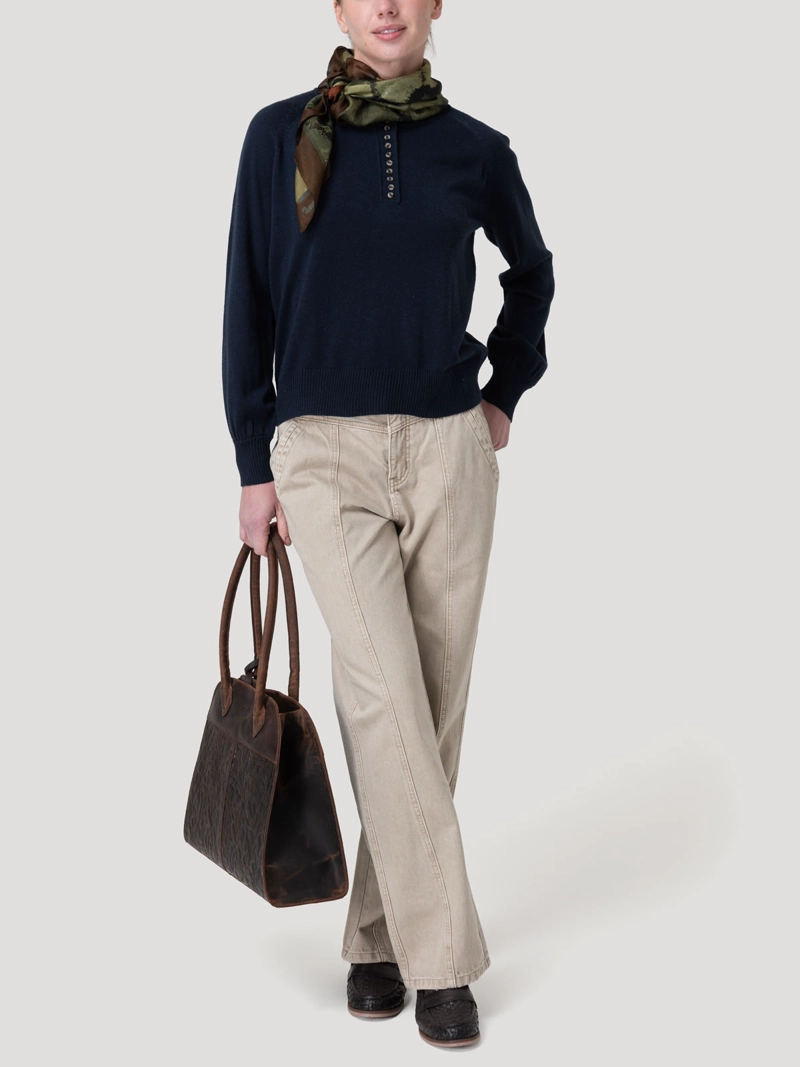 SWEATER POLIE STER MUJER OMAHA AZUL ROCKFORD - 8