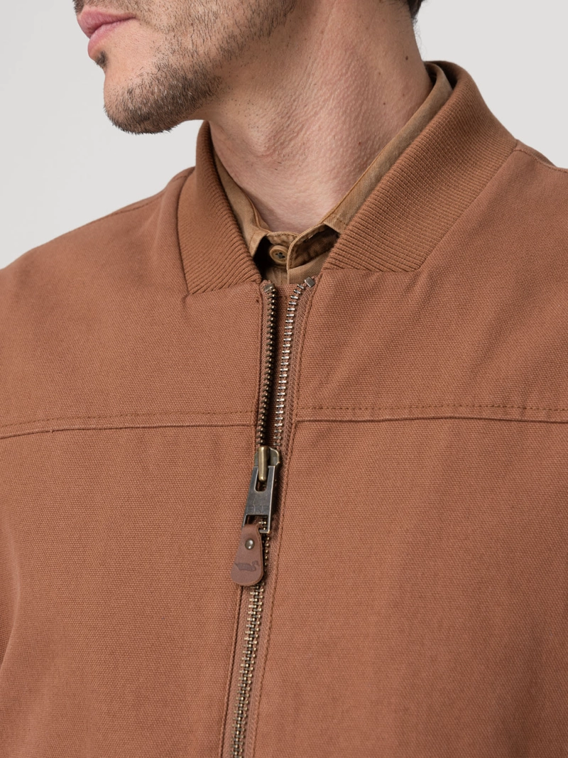 CHAQUETA ALGODON ORGANICO HOMBRE SAVONA CAFE  ROCKFORD - 8